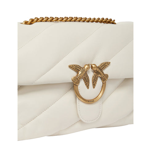 Pinko Borsa a tracolla Borsa Donna Classic Love Puff Bianco - Francavilla Moda